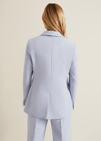 Phase Eight Alexis Shawl Collar Jackets Blue Canada | LZPCJO-681